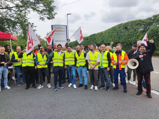 Streik bei Hansa Heemann/ Refresco 