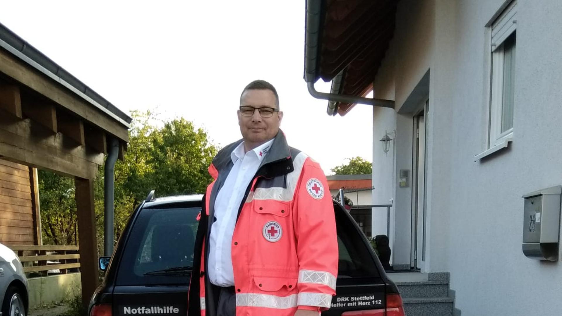 Norbert Buhlinger ist seit rund 35 Jahren ehrenamtlich in der Freiwilligen Feuerwehr und beim Deutschen Roten Kreuz aktiv.
