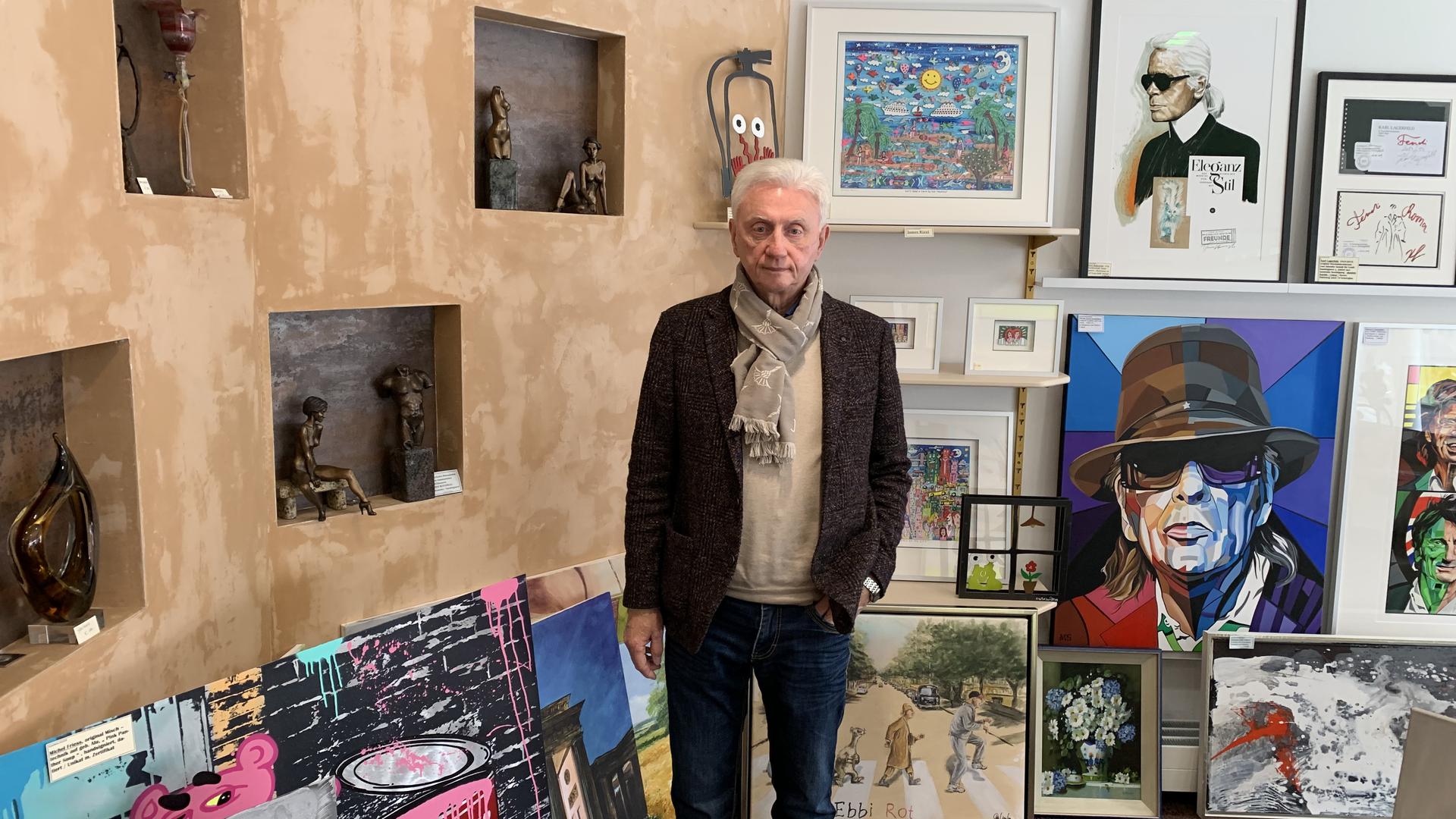 Kunsthändler Lothar Maier