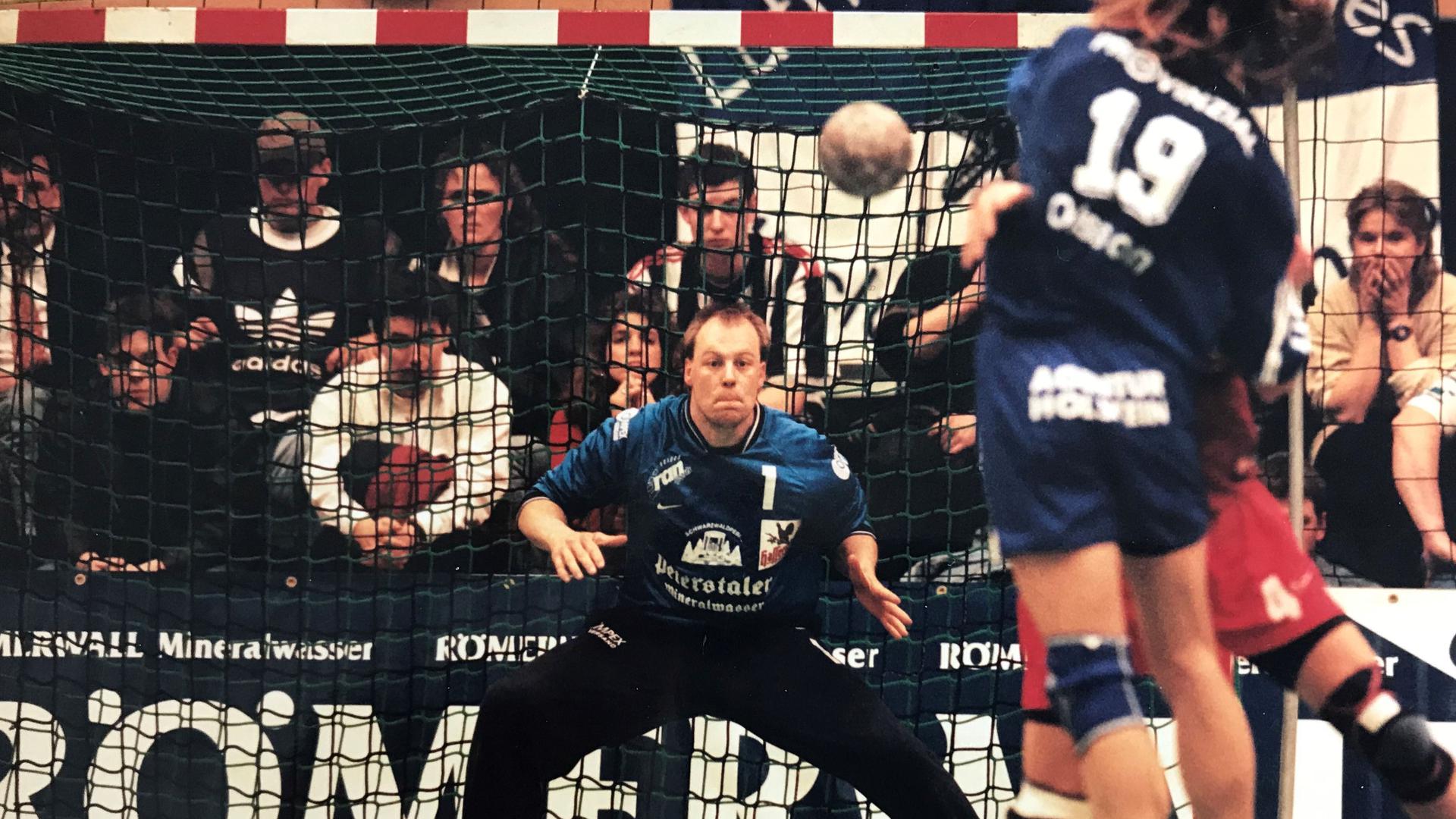 Dauerbrenner: Hans-Peter Fries stand von 1984 bis 1998 im Tor des ehemaligen südbadischen Handball-Bundesligisten TuS Schutterwa