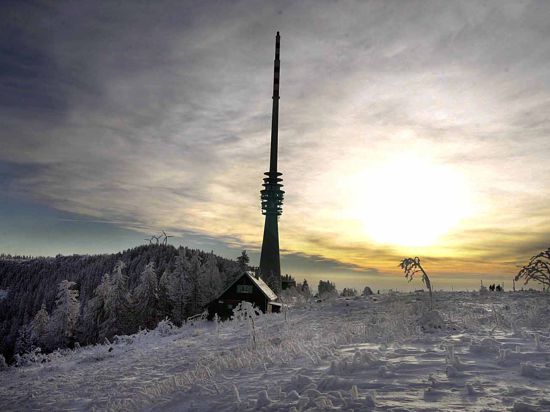 Winter, Turm