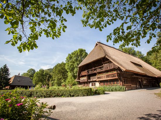 Vom Leben damals: Auf dem Gelände des Freilichtmuseums stehen mehrere alte Bauernhöfe. Sie erzählen vom einstigen Leben im Schwarzwald.