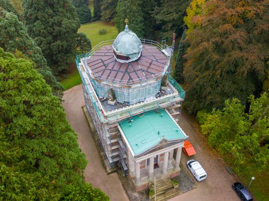 Vor über 100 Jahren hatte die Stourdza-Kapelle in Baden-Baden eine vergoldete Kuppel.