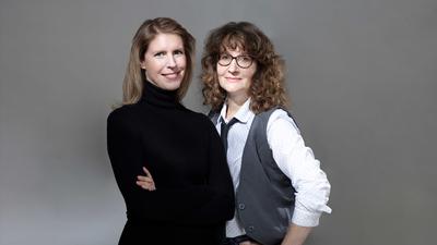 das Autorinnen-Duo Dorothea  Böhne (links) und Regine Bott. 