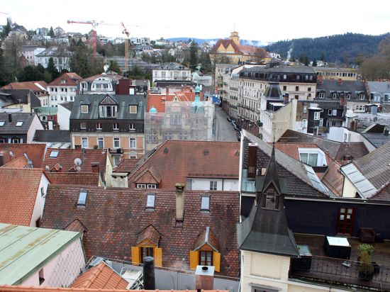 Derzeit in Arbeit: Im Herbst 2021 wird die Stadt Baden-Baden, hier ein Bild von der Altstadt vom Hotel am Markt aus gesehen, ihren nunmehr dritten qualifizierten Mietspiegel nach der Erstauflage im Jahr 2013 erhalten. 