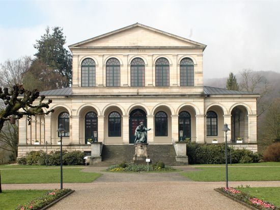 Brückenau: Kursaal, Architekt: Johann Gutensohn (1827-32). 