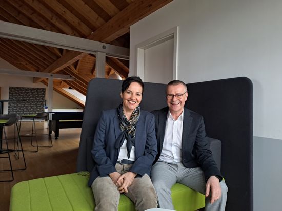 Werner und Sandra Echsle in ihrem Varnhalter Betrieb BONVITA.