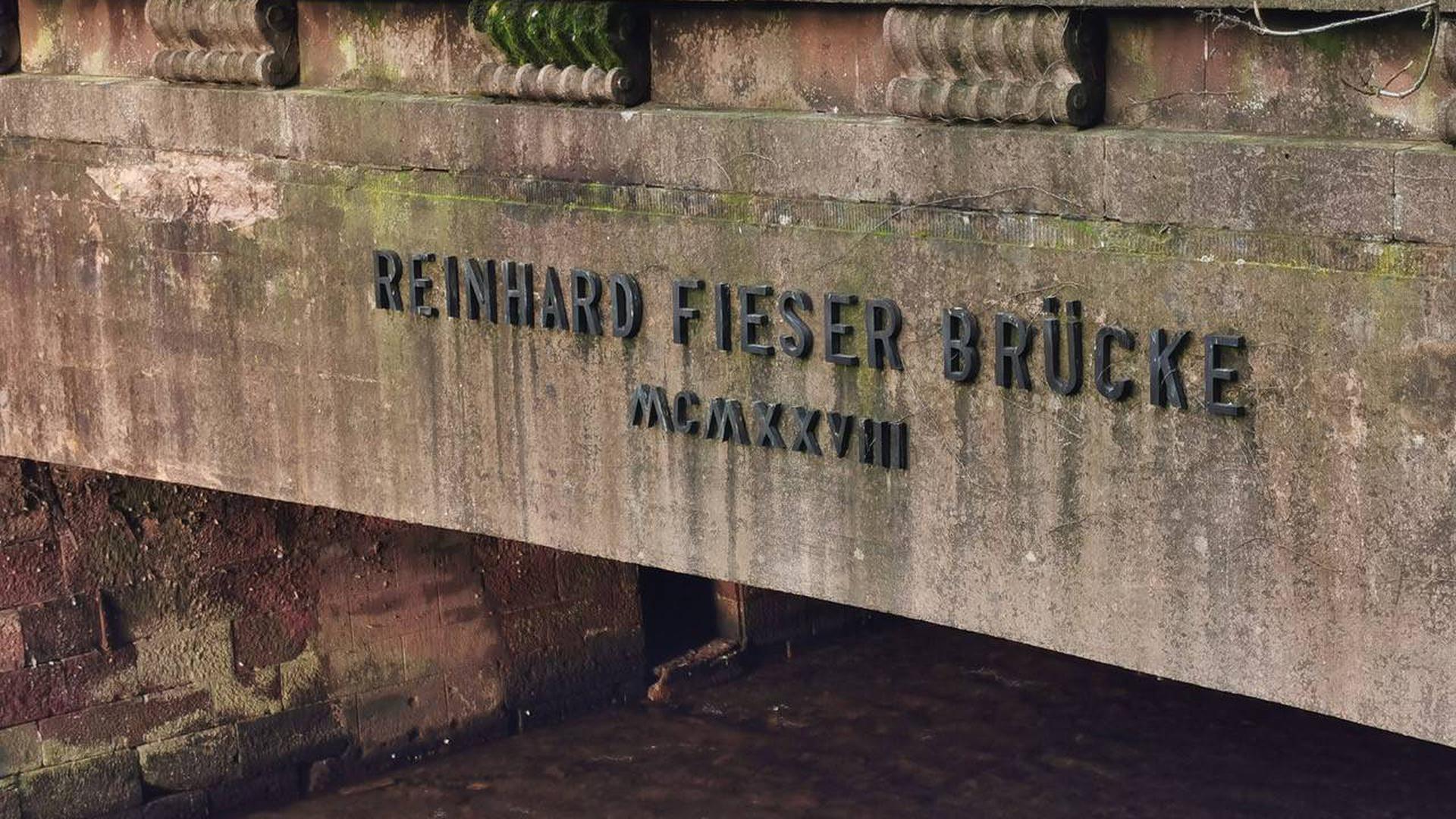 Fieserbrücke, Fieser-Brücke Baden-Baden