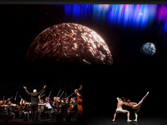 Probenimpressionen des Hologramm-Balletts „Der Tod und das Mädchen“ im Festspielhaus Baden-Baden