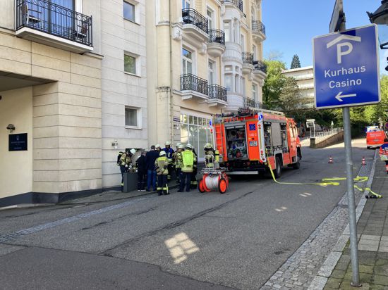 Die Feuerwehr Baden-Baden wurde am Montagvormittag zu einem Einsatz ins Dorint-Hotel in Baden-Baden gerufen.
