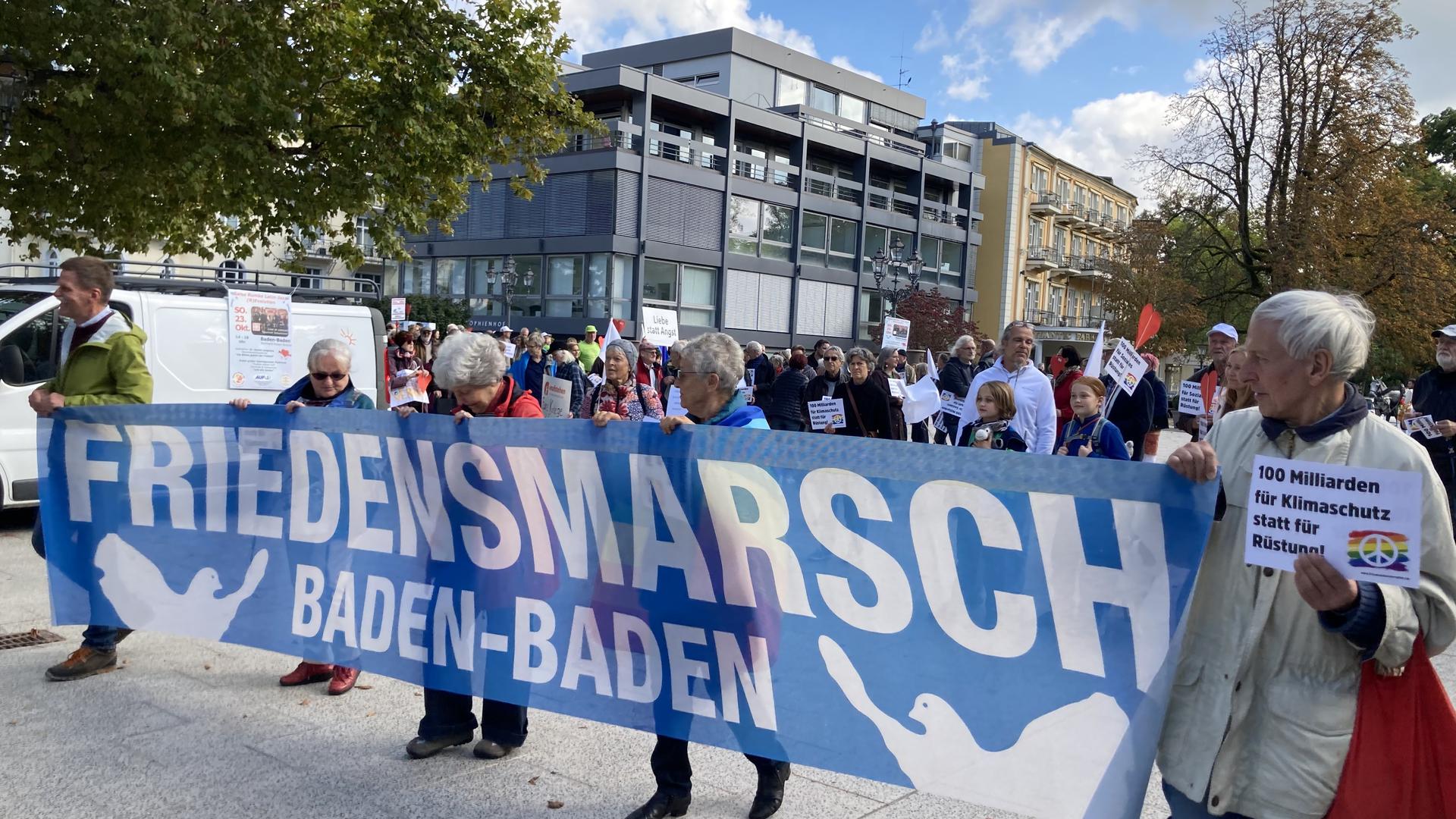 Friedensmarsch Baden-Baden