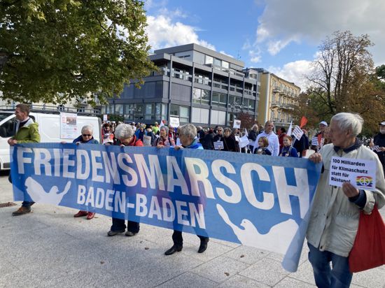 Friedensmarsch Baden-Baden