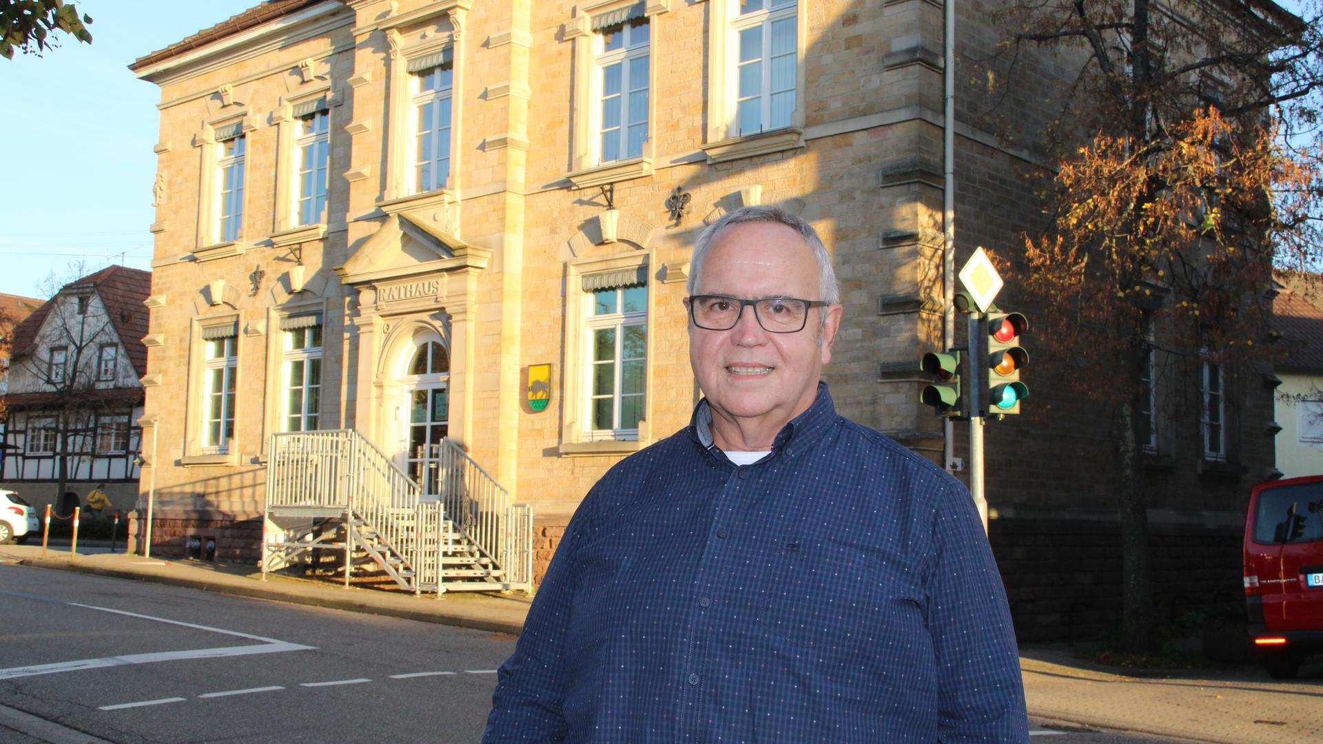 Ära geht zu Ende: Nach rund 27 Jahren wird sich Hans-Dieter Boos im kommenden Januar von seinem „Traumjob“ als Ortsvorsteher im Hauenebersteiner Rathaus verabschieden.