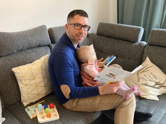 Verbringt gerne Zeit mit seiner Tochter: Tobias Krammerbauer ist vor 14 Monaten Vater geworden.