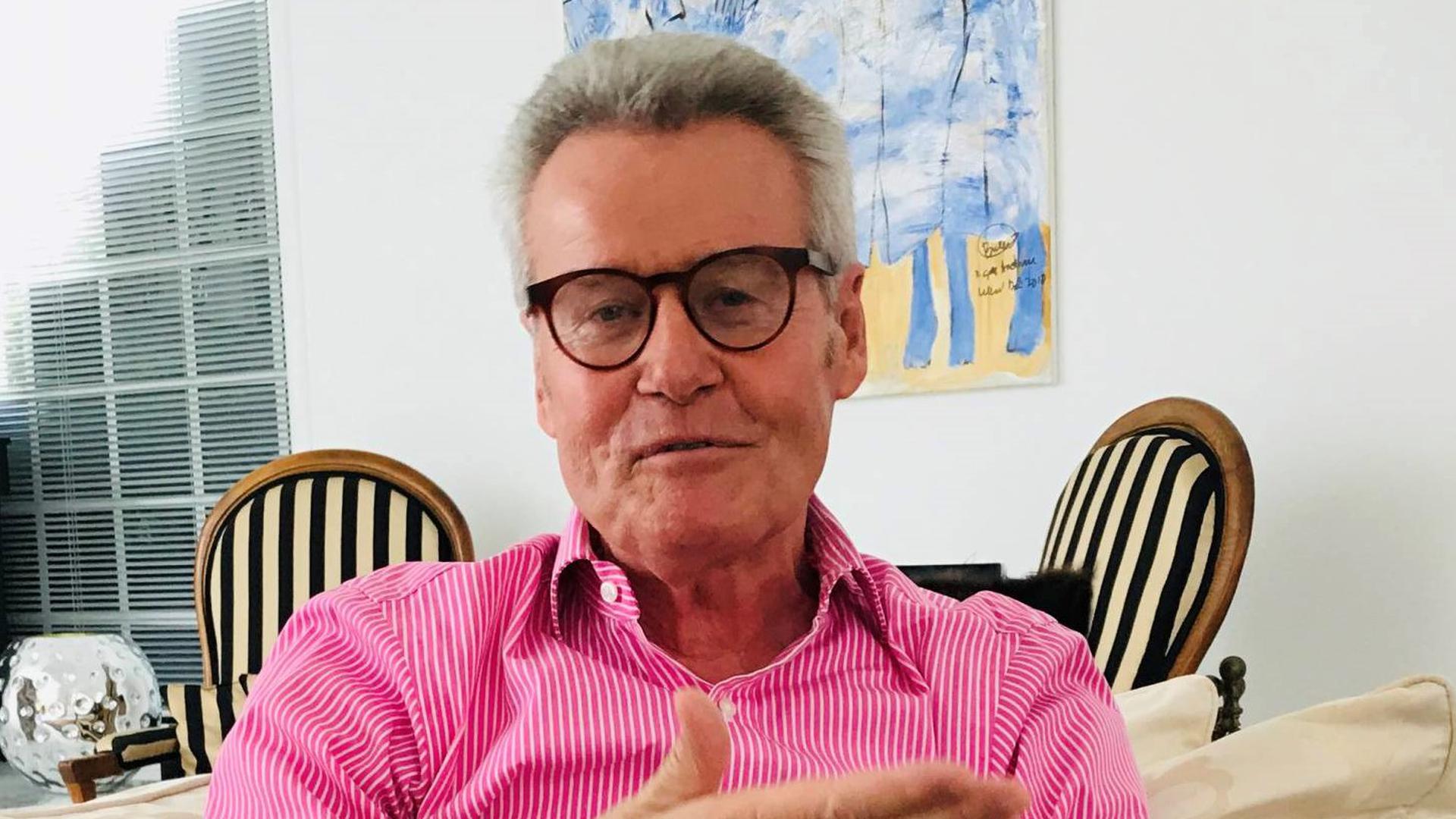 Ulrich Wendt, Ex-OB Baden-Baden, Bühl, Ex Landtagsabgeordneter, im Hause Wendt, Gespräch vor seinem 75. Geburtstag
