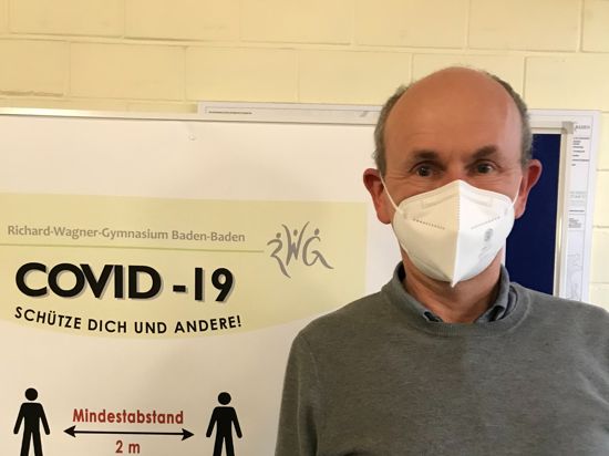 Matthias Schmauder ist Schulleiter des Richard-Wagner-Gymnasiums Baden-Baden