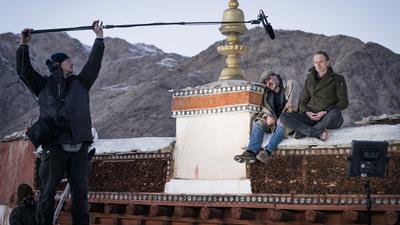 Ralf Bauer bei den Dreharbeiten für den ersten von ihm produzierten Kinofilm. Aufnahmen entstanden auch in der Bergwelt des Himalaya.