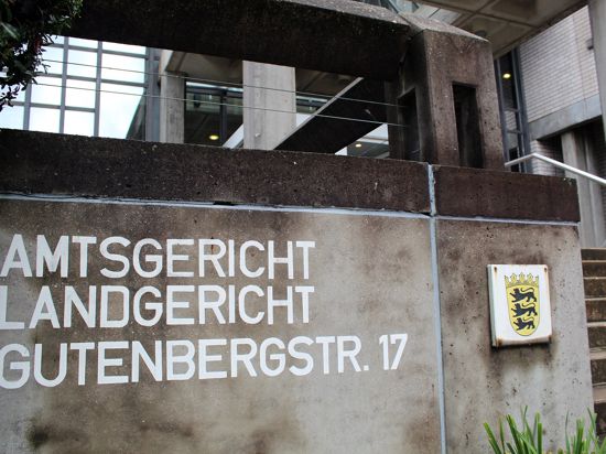 Eingang des Amtsgerichts in Baden-Baden