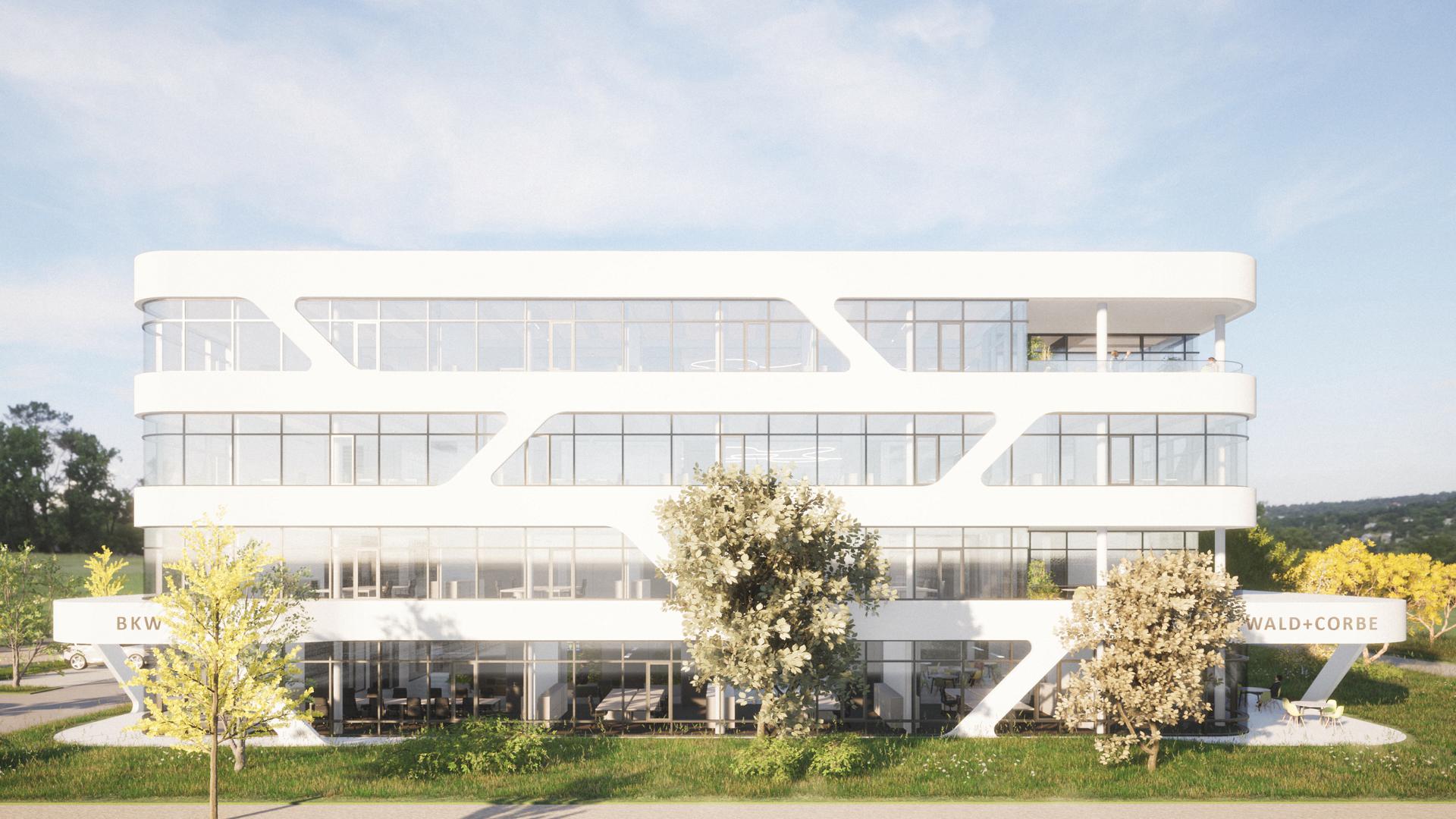 Qualitätsvolle Gestaltung angestrebt: Die Gewerbeentwicklung Baden-Baden GmbH baut für die Consultingfirma eine neue Bürozentrale.
