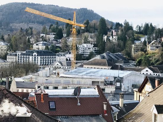 Geht die Sanierung des Luxushotels weiter? Nach dem Baustopp am Europäischen Hof in Baden-Baden dauert die Suche nach neuen Geldgebern an.