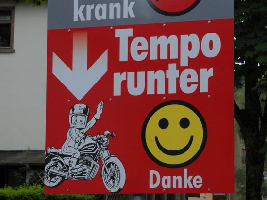 Der Kampf gegen Motorradlärm ist wie hier in Geroldsau uralt. Eine Lösung ist aber nicht in Sicht. Lärmmessungen der Stadt brachten jetzt erschreckende Ergebnisse zutage.