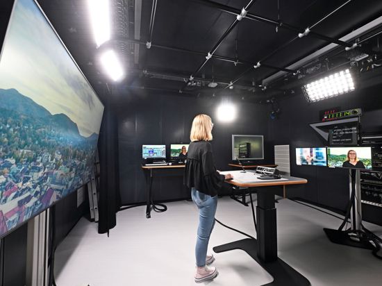 So sieht das neue Medienzentrum des SWR in Baden-Baden aus.