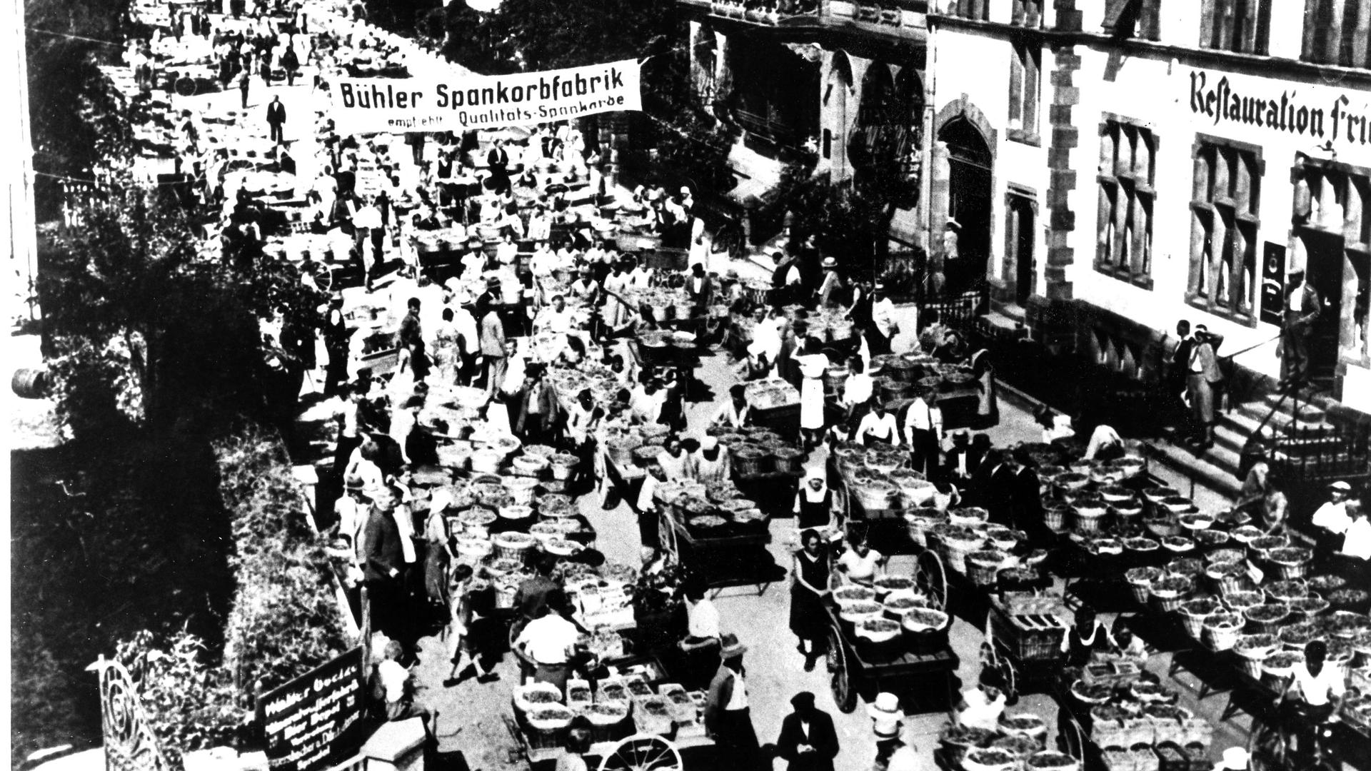 Historischer Zwetschgenmarkt Bühl