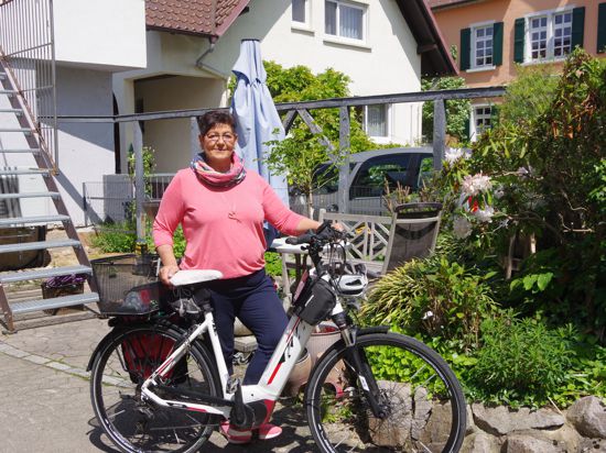 Nierentransplantation - Sonja Müller  Lebensmotivation ist das Fahrrad.
