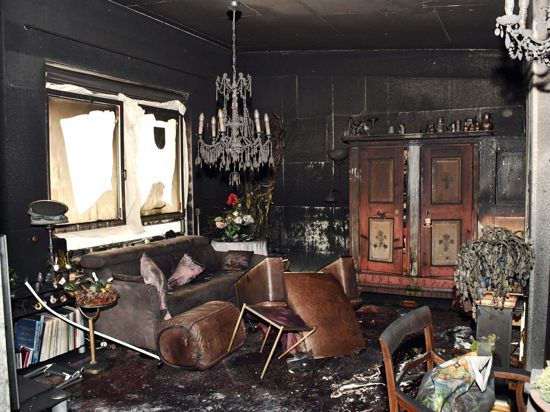 Durch den Brand im Obergeschoss der Seniorenanlage in Bühl wurden auch weitere Wohnungen durch die starke Rauchentwicklung in Mitleidenschaft gezogen.