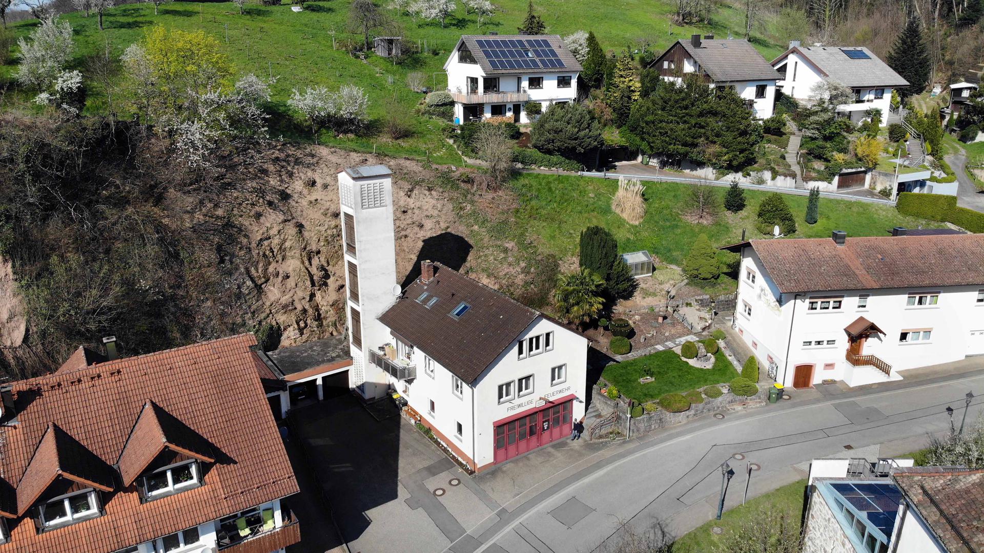 Feuerwehrgerätehaus im Bühler Stadtteil Neusatz