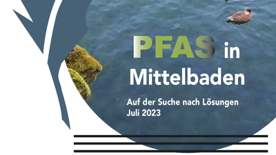 Titelbild einer Broschüre zur PFAS-Problematik in Mittelbaden