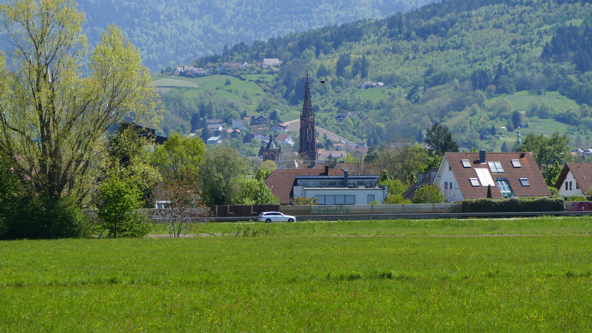 Blick auf die Stadt: Bühl und seine Nachbargemeinde Bühlertal registrieren wieder steigende Gästezahlen. Corona hat der Tourismus-Branche aber auch im vergangenen Jahr den Stempel aufgedrückt. 