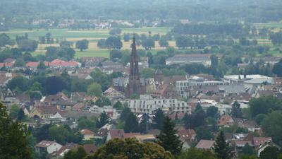Blick auf die Stadt Bühl