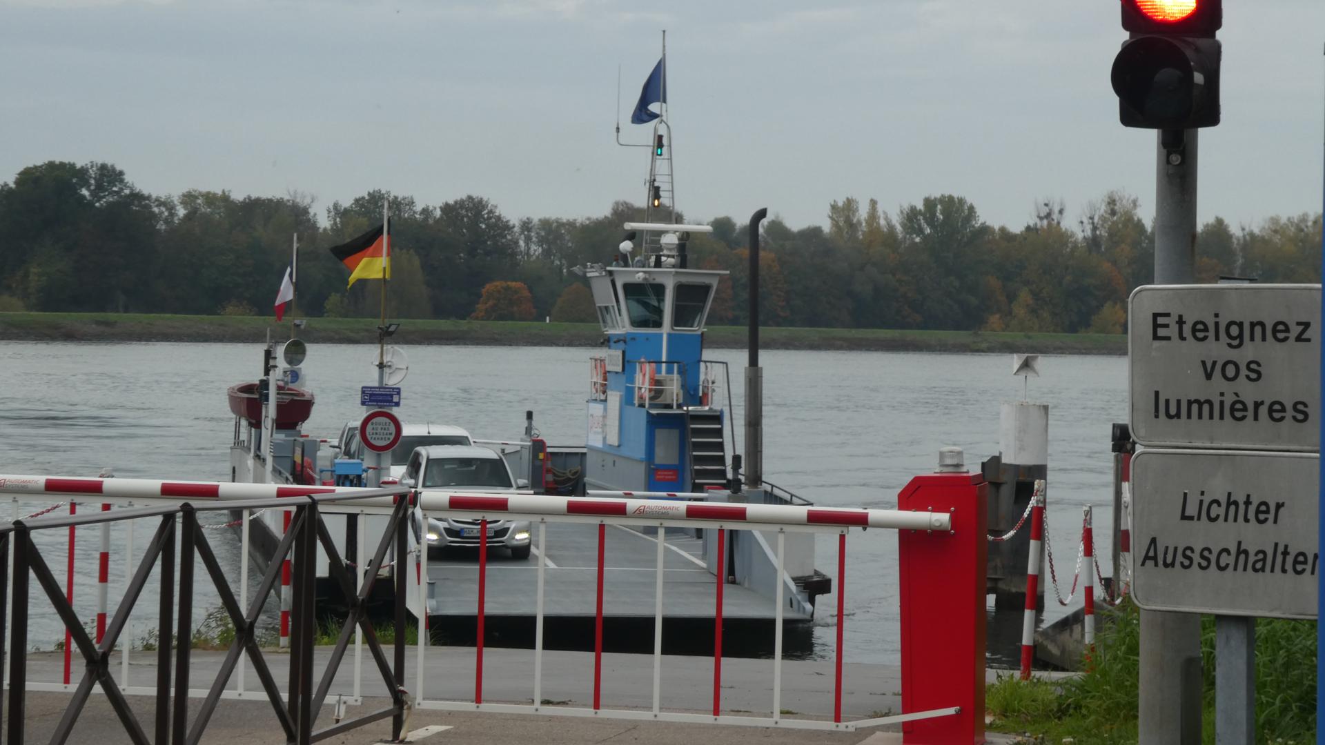 Anlegestelle der Rheinfähre