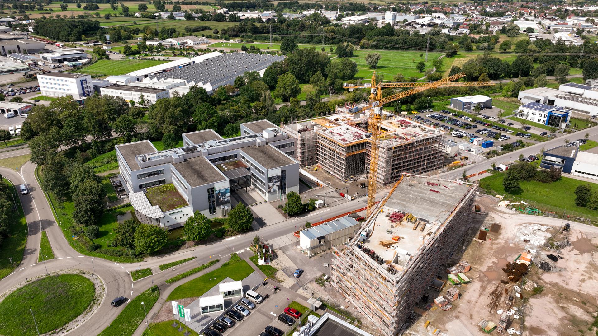 Baustelle Schaefller-Entwicklungszentrum