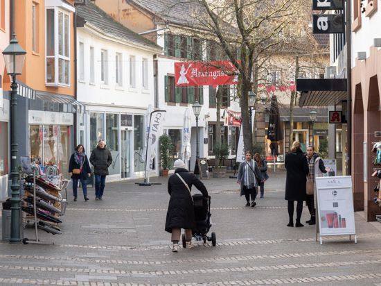 Der Branchenmix in Bühl stimmt nach Ansicht der Innenstadtgemeinschaft „Bühl in Aktion“ (Bina). Das Foto zeigt die Fußgängerzone in der Schwanenstraße. 