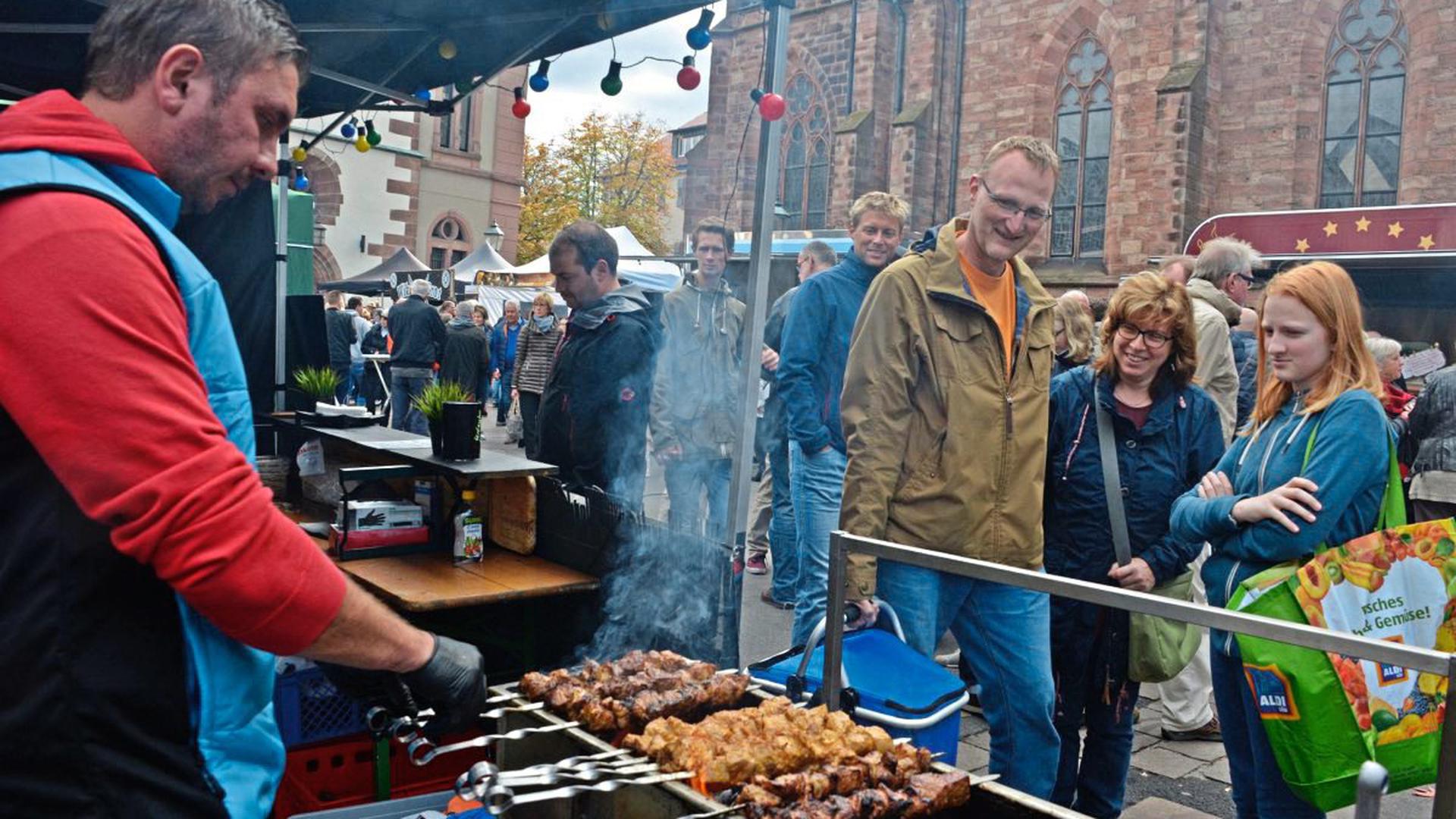 Der Streetfood-Markt in Bühl war ein großer Erfolg. Dieses Foto entstand bei der Veranstaltung im Jahr 2017.
