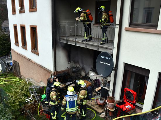 Feuerwehreinsatz in Bühlertal