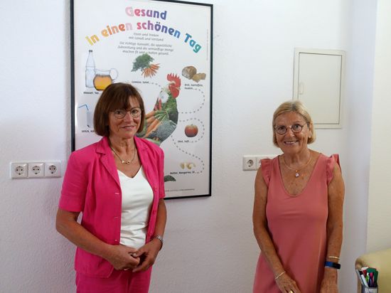 Ernährung im Fokus: Barbara Kientz-Herb und Barbara Bjarnason (rechts) bringen den Bühlern seit 25 Jahren bei, wie man gesund und richtig isst. Foto: