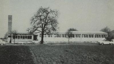 Klein aber fein: Die Filiale der Schmuckwarenfabrik Speidel im Moosland zum Zeitpunkt der Eröffnung 1957. 