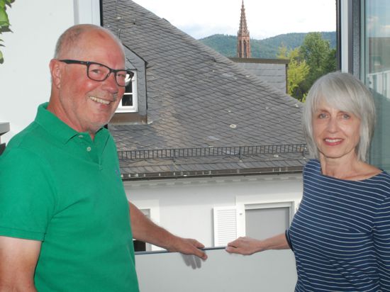 Artur Schmidt und Birgit Schemel möchten in Bühl ihren Lebensabend verbringen. Sie erleben die Stadt als ausgesprochen offen und freundlich.