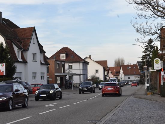 Trotz neuer B3 wird die Landstraße gut frequentiert sein, die veränderten Bedingungen sollen dem Einzelhandel in Sinzheim nützen.