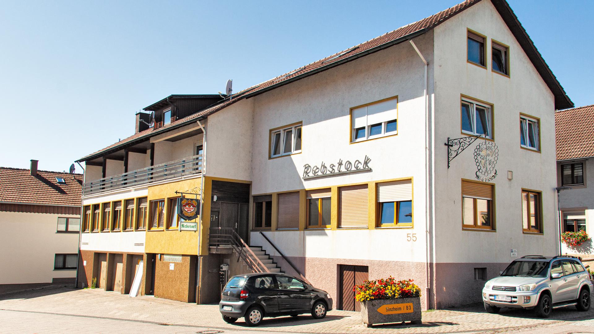 Im ehemaligen Gasthaus Rebstock in Winden will die Gemeinde Sinzheim künftig Geflüchtete unterbringen. Kapazität wäre hier für 40 bis 50 Personen. Foto: Michael Brück 