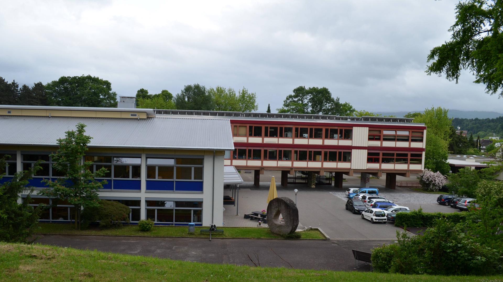 Das Goethe-Gymnasium in Gaggenau.