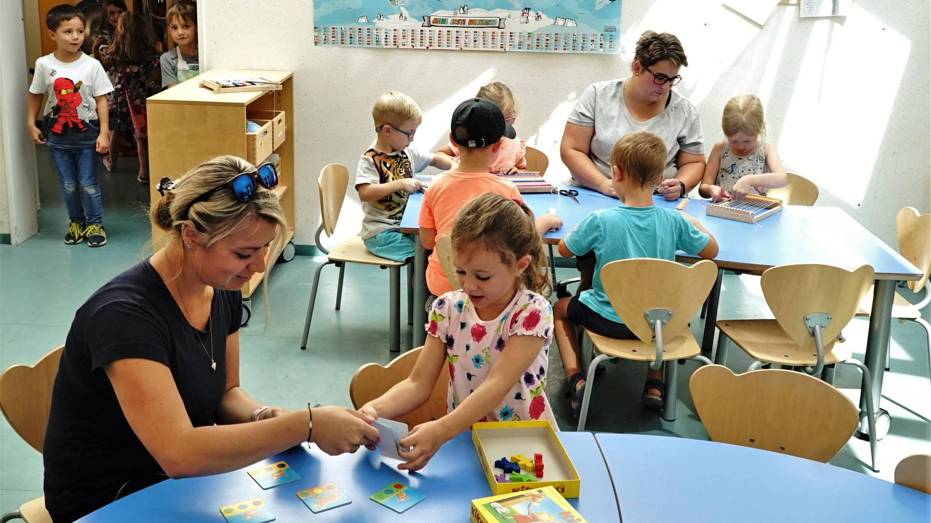 Der Kindergarten Fliegenpilz in Gernsbach soll bis 2020 um 70 Plätze erweitert werden. Fotos vom 17.07.2019 für Berichte über den Kindergarten. Stichworte: Kita Kiga Kindi Kindertagesstätte Kinderbetreuung Kinder Betreuung