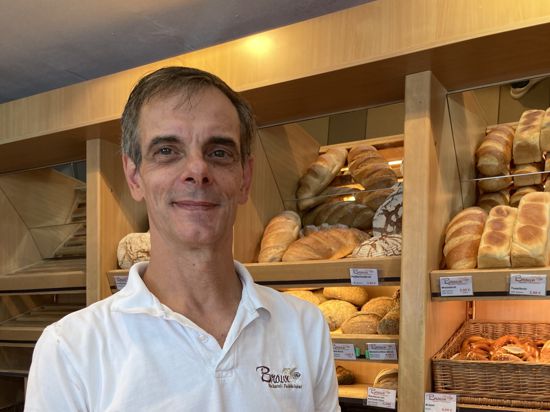 Bäcker- und Innungsobermeister Oliver Braun von der gleichnamigen Bäckerei