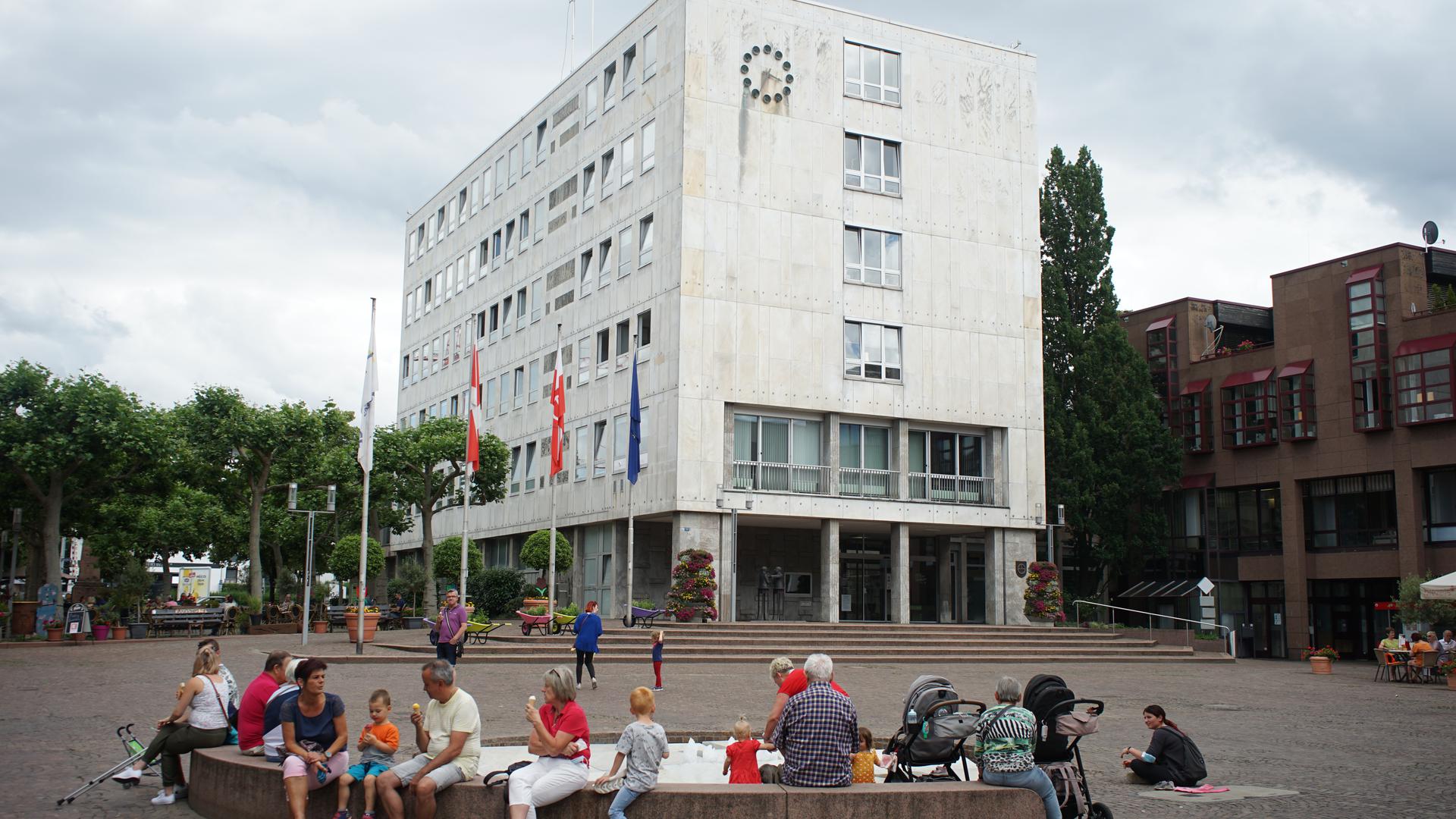 Der Rathaus-Platz in Gaggenau