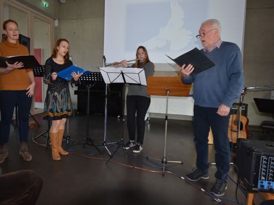 Die Band „Goe-Töne“ hat den musikalischen Rahmen des Gottesdienstes der Evangelischen Kirchengemeinde in Gaggenau gestaltet.