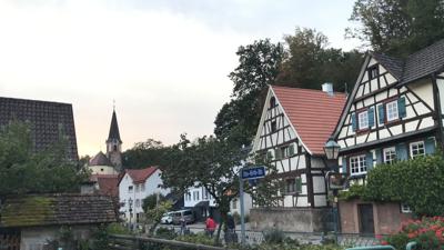 Viele Gebäude im Ortskern von Michelbach sind alte Fachwerkhäuser. Nicht wenige davon stehen unter Denkmalschutz.