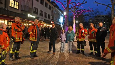 Gratulation Feuerwehrkameraden von den Abteilungen der Freiwilligen Feuerwehr Gaggenau